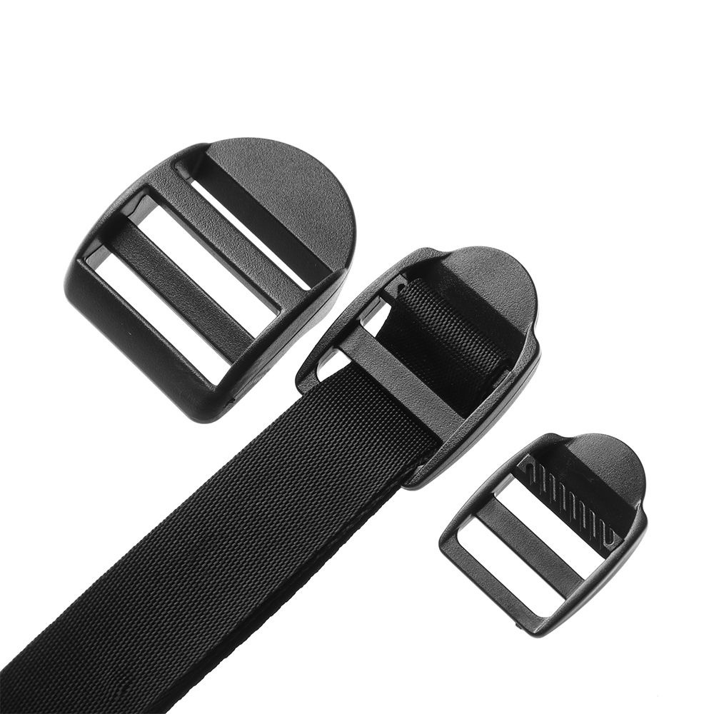 Set 10 khóa dây đeo balo bằng nhựa màu đen chất lượng cao | BigBuy360 - bigbuy360.vn