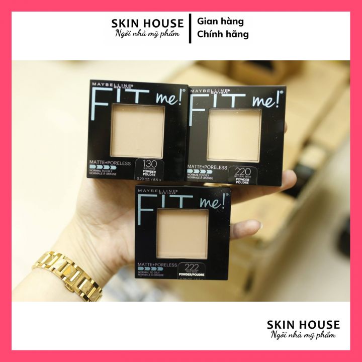 Phấn Phủ Maybelline Fit Me - Phấn Phủ Mịn Nhẹ Kiềm Dầu Fit Me Matte Poreless Powder Maybelline New York 8.5g