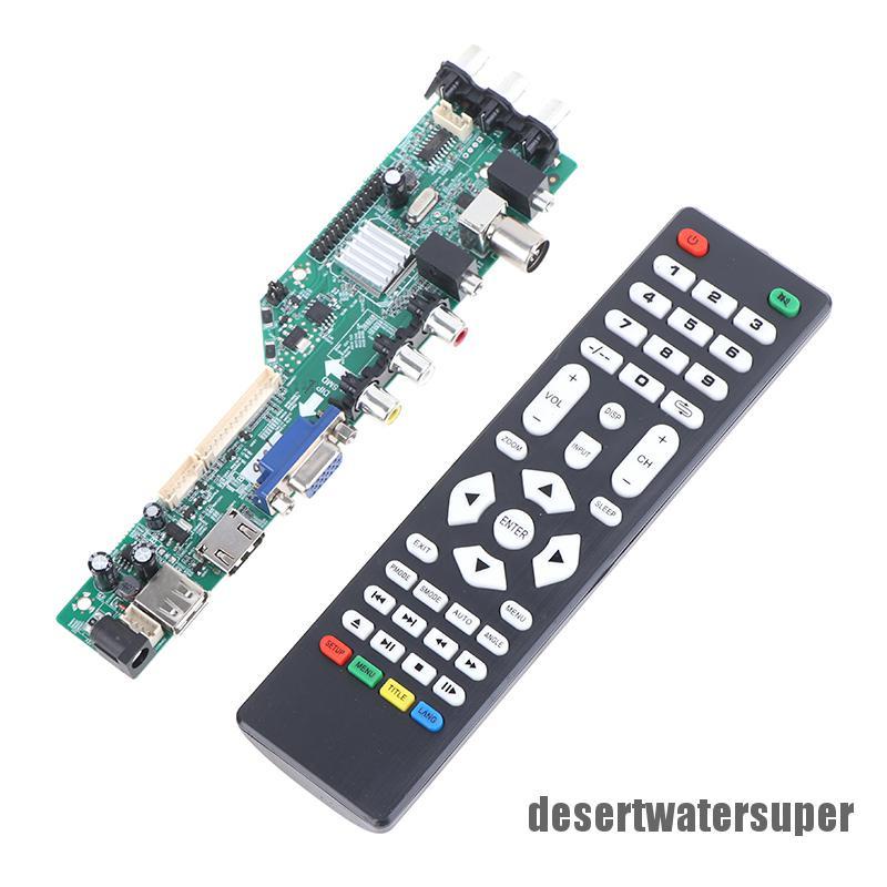 NEW DSVN New 3663 Digital TV Signal DVB-T2/T/C Universal LCD TV Controller Driver Board