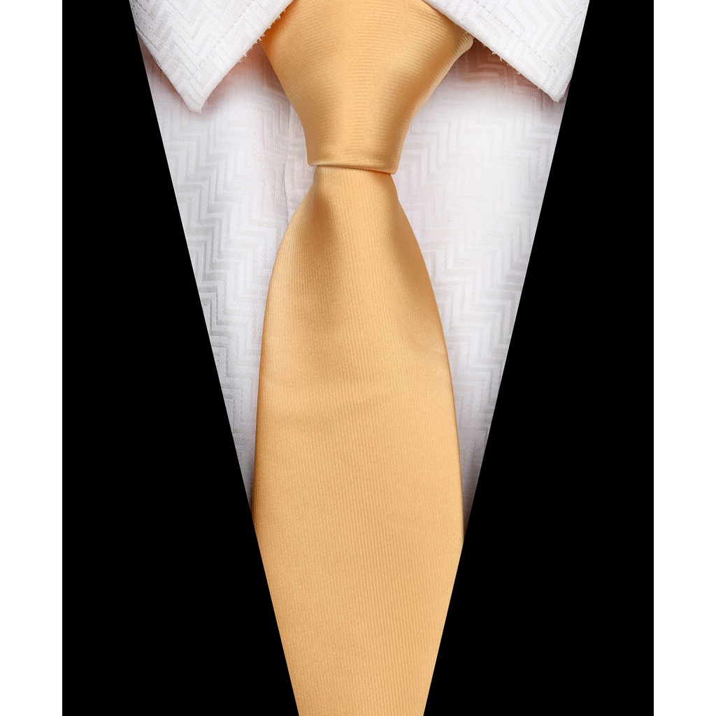 Cà Vạt 8cm Màu Đen / Trắng Thời Trang Lịch Lãm Cho Nam 24h