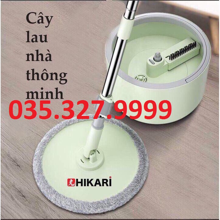 cây lau nhà cao cấp HIKARI 360 độ