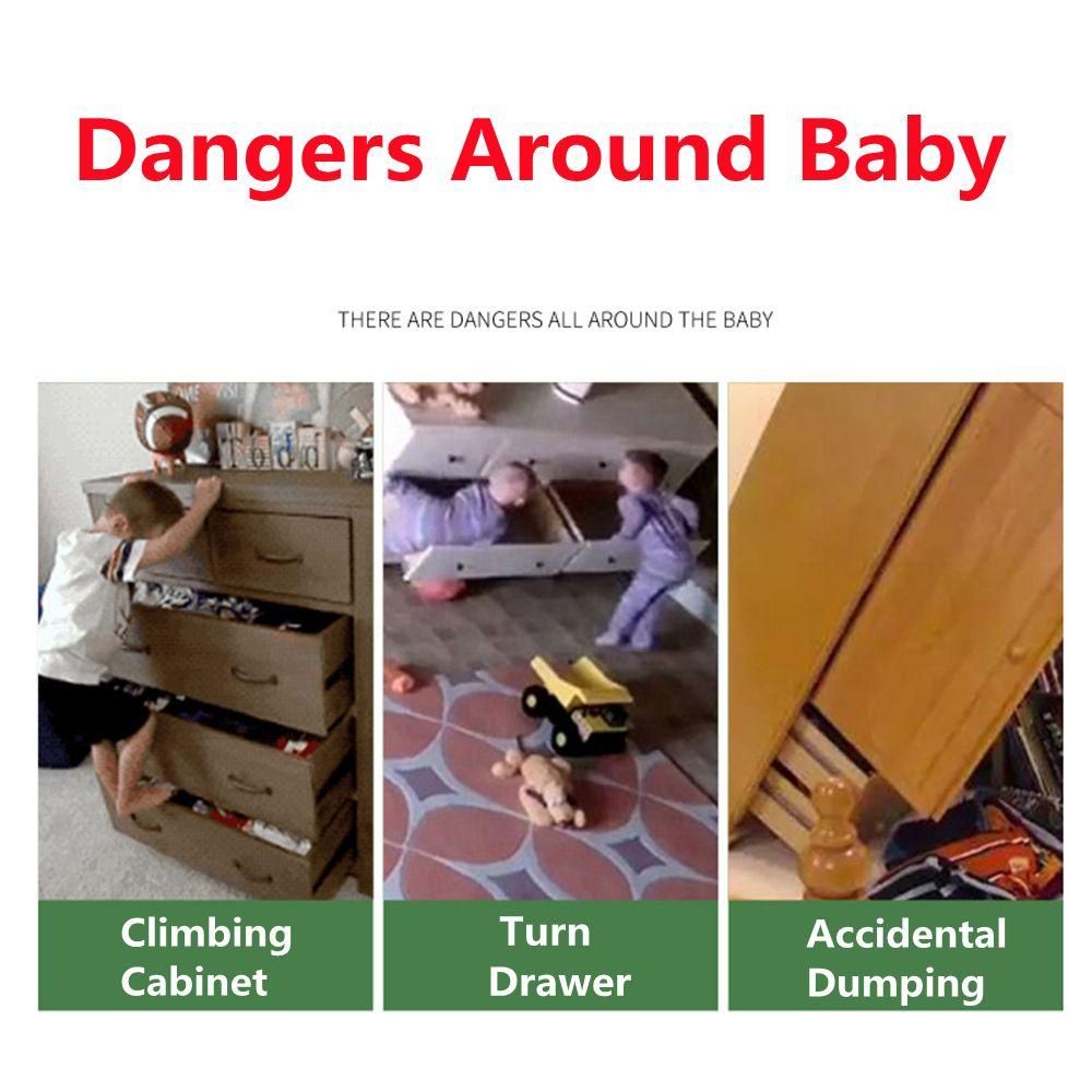 Mỏ Neo Ổn Định Ổn Định Đồ Nội Thất Bảo Vệ An Toàn Tiện Dụng Cho Bé