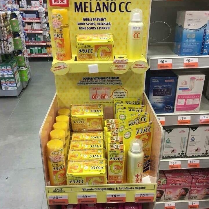 Nước Hoa Hồng Dưỡng Sáng Da Chống Thâm Nám Melano CC Whitening Lotion 170ml Nhật Bản