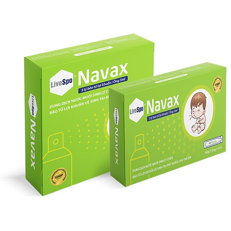 Xịt phòng chống viêm tai mũi họng Livespo Navax