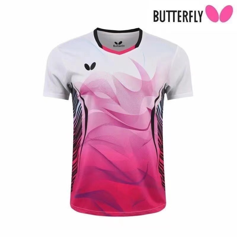 Bộ Đồ Thể Thao Bóng Bàn Phối Lưới Nhanh Khô Thời Trang Mùa Hè Cho Nam Và Nữ