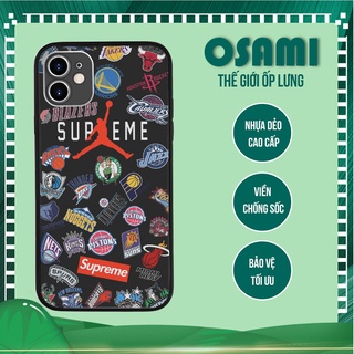 Ốp lưng supreme nhiều logo osami cho iphone 6 đến 13 jc20200800078