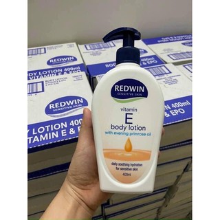 Dưỡng thể Vitamin E Redwin 400ml Úc