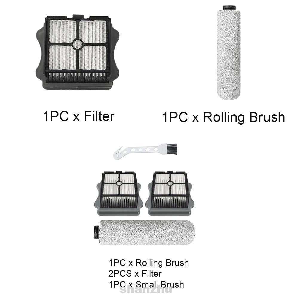 Replacement Filter Rolling Brush Home Practical Microfiber Spare Parts Wet Dry Dirt Remove For Tineco FLOOR ONE