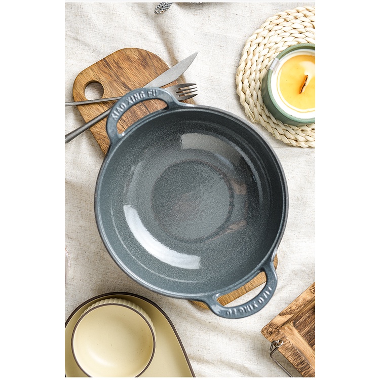 NỒI NIÊU GANG PHỦ GỐM XANH