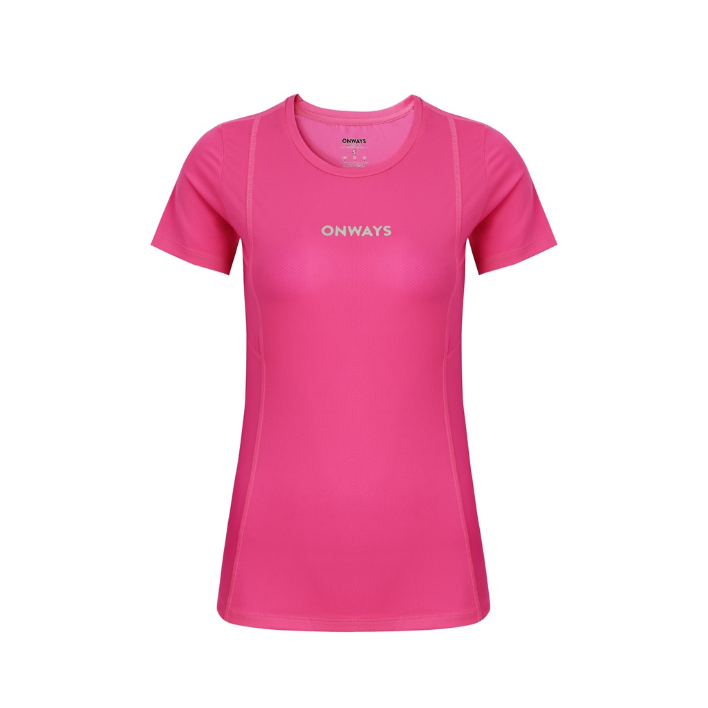 Áo thun thể thao tập gym, chạy bộ nữ Super Comfort ONWAYS chất liệu sợi quickdry mau khô, thoáng mát