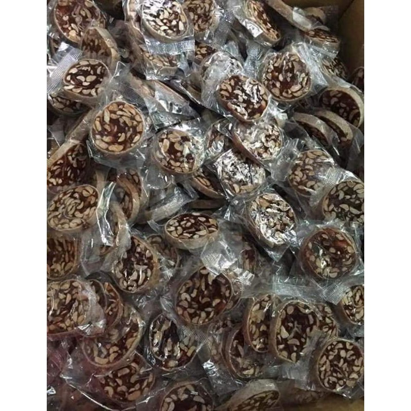 Kẹo chuối cuốn bánh tráng nhà làm 500g chuyên bỏ sỉ