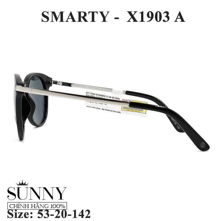 X1903 A (53-20-142) - Kính mát Smarty chính hãng bảo hành toàn quốc