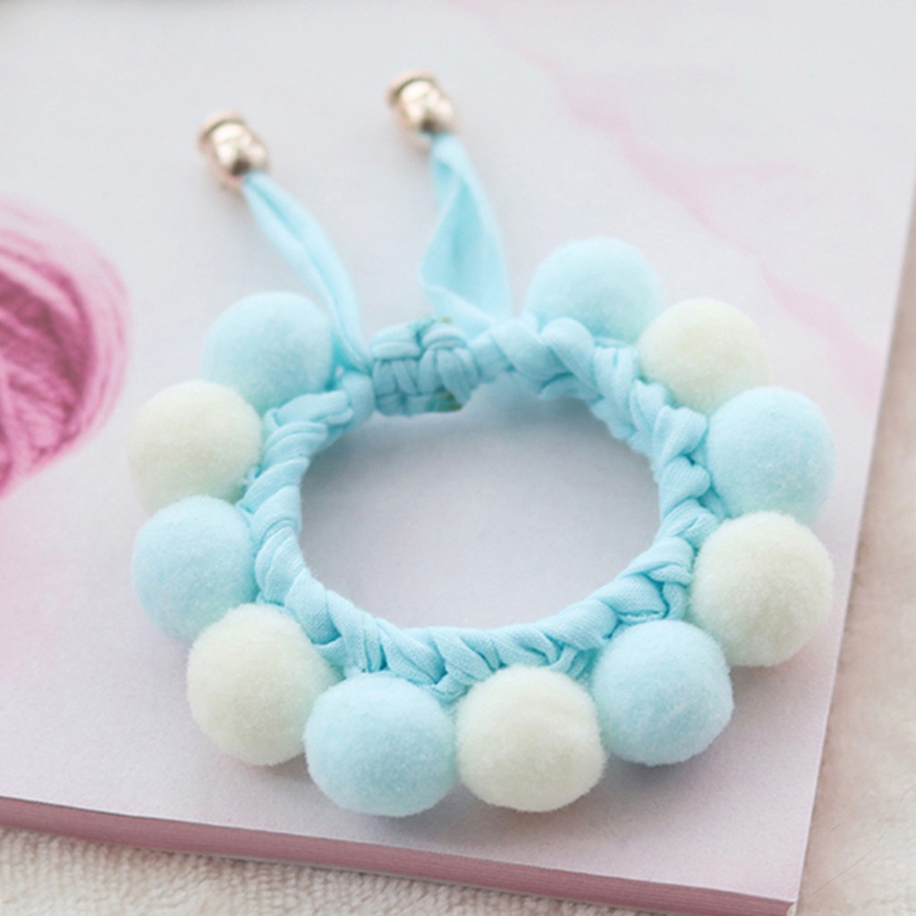 Vòng đeo cổ yếm bông dễ thương dành cho thú cưng