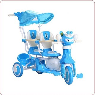 Xe Đẩy 3 Bánh Đôi Cho Bé 9027