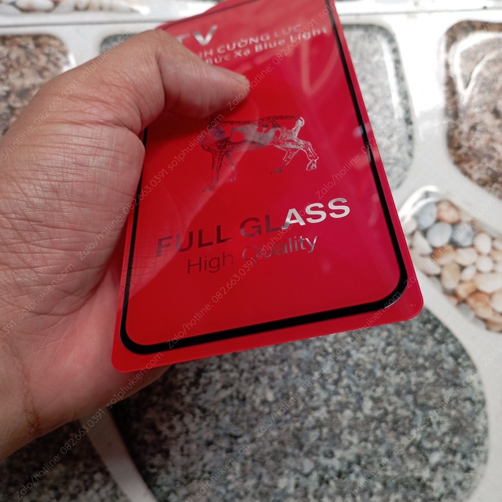 Kính cường lực Oppo Reno 5 4G / 5G full màn hình full keo không chấm liti