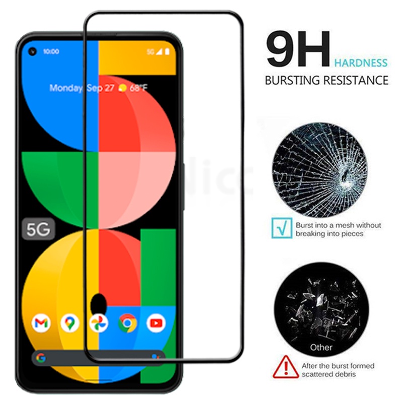 Kính Cường Lực Toàn Màn Hình Cho Google Pixel 5a 5G, 5, 4a 4G, 4a 5G