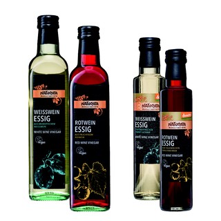 Giấm vang trắng - đỏ hữu cơ (Naturata - NaturGreen)