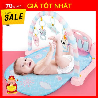 [ GIÁ TỐT NHẤT ]  Thảm nằm chơi có nhạc cho bé phát triển thông minh [ HÀNG CHÍNH HÃNG ]