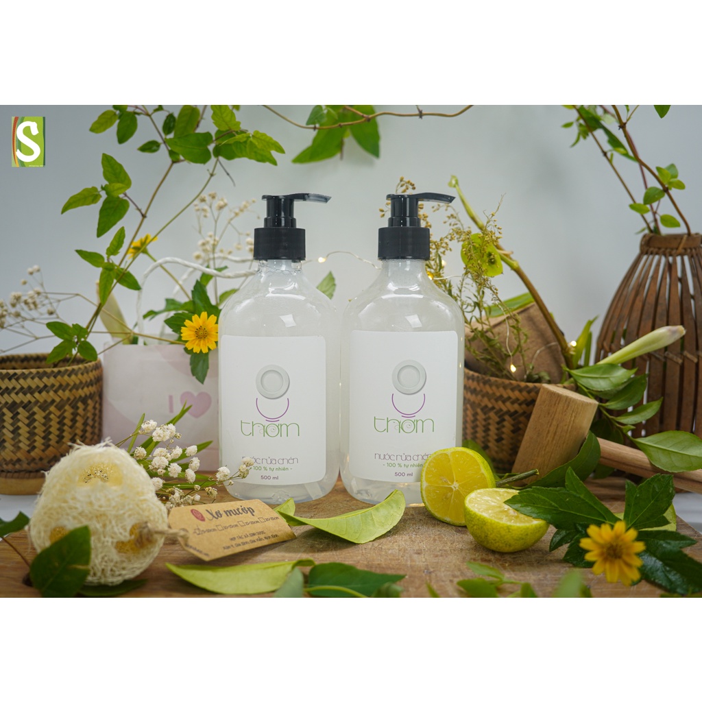 Nước Rửa Chén 8 Thơm HTX Sinh Dược 500ml