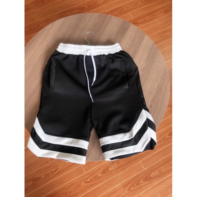 Quần short thun nam nữ bóng rổ unisex thể thao năng động