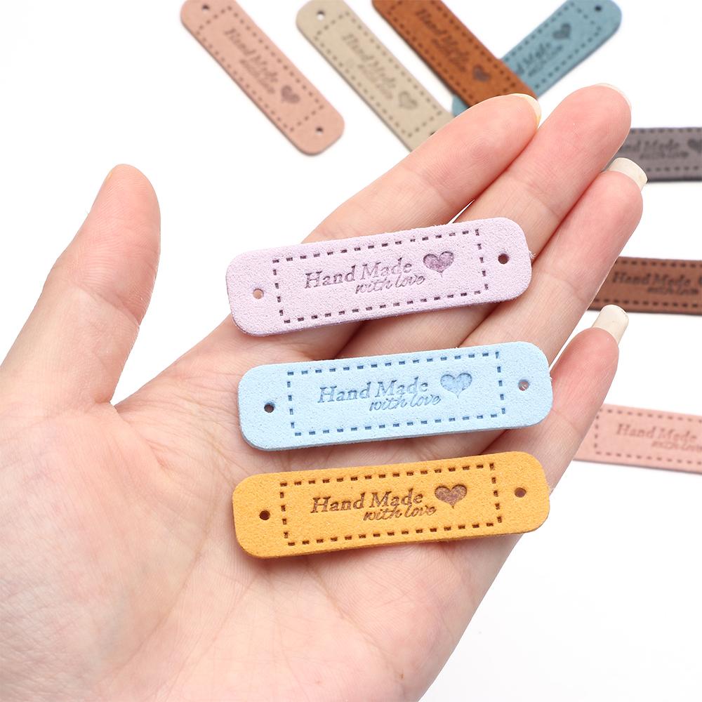 Set 20 Nhãn Dán Quần Áo / Túi Xách Handmade