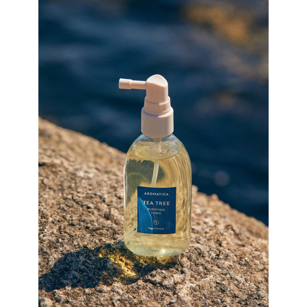 Nước xịt dưỡng giảm rụng, giảm gàu AROMATICA ROSEMARY - TEA TREE