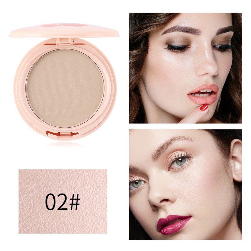 [Hàng mới về] Phấn che khuyết điểm có chất lì che phủ lỗ chân lông làm sáng tông màu da dành cho trang điểm mặt