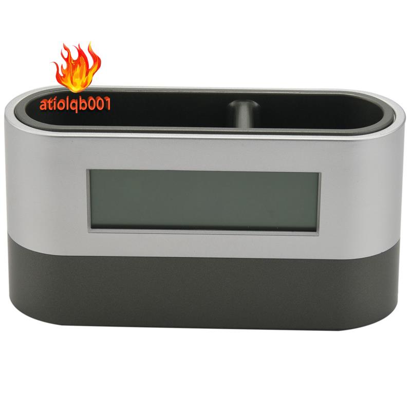 Hộp Đựng Bút / Thẻ Tên / Đồng Hồ Báo Thức / Nhiệt Độ Để Bàn Có Chức Năng Đếm Ngược Tiện Dụng Cho Văn Phòng