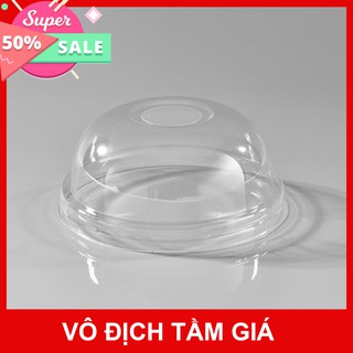 combo 50 nắp cầu phi 95 dùng cho cốc nhựa đựng trà sữa