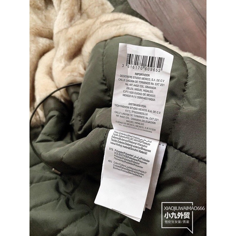 Áo parka dáng ngắn xuất Pháp