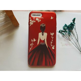 Ốp lưng iphone 6plus/ 7plus - cô gái