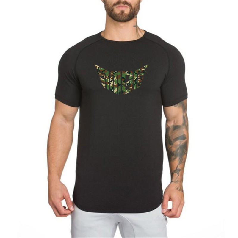 Áo Thun Thể Thao Tay Ngắn Thoáng Khí Thời Trang Cho Nam