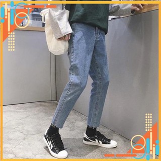 QUẦN BAGGY JEAN NAM UNSIEX , QUẦN BAGGY JEAN ĐẸP , PHONG CÁCH HÀN QUỐC