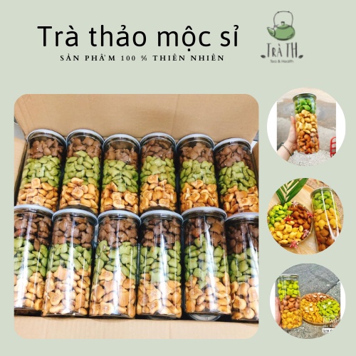 Bánh Gấu mix 3 Vị thơm ngon hũ 420g_trathaomocsi
