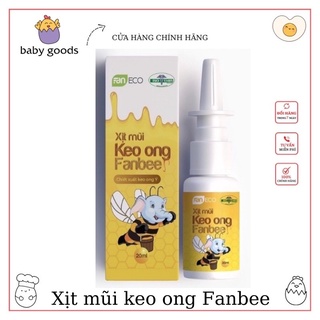 Xịt mũi keo ong Faneco, xịt mũi fanbee 20ml