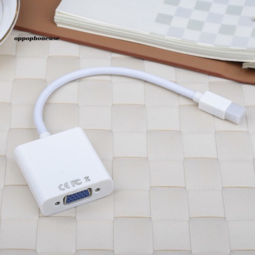 Cáp chuyển cổng Mini sang VGA cho Macbook Pro iMac Air Mac Mini | WebRaoVat - webraovat.net.vn