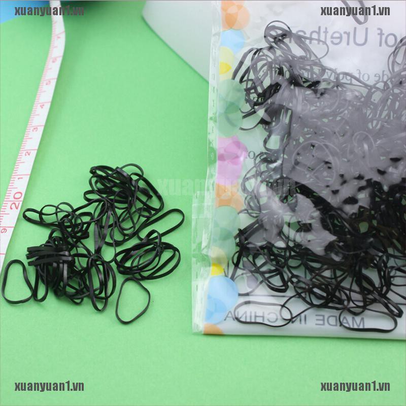 Dây Buộc Tóc Cao Su Co Giãn Tùy Chỉnh 1 Cái Cho Bé Gái