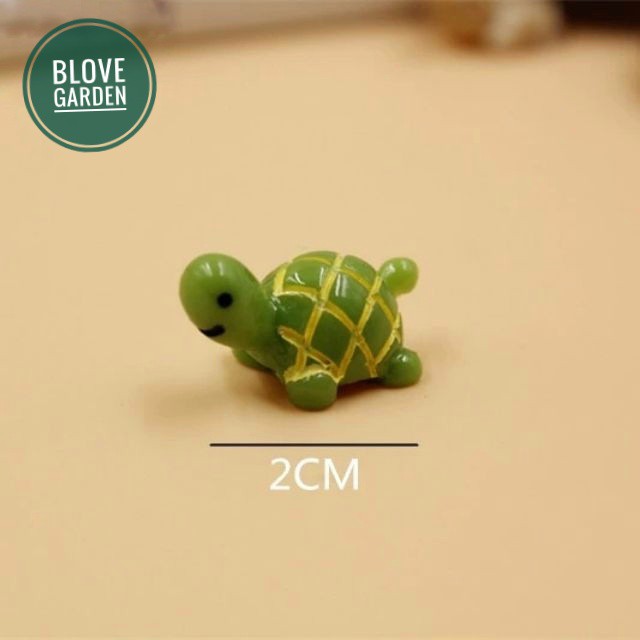 Tiểu cảnh trang trí - Con rùa - làm phụ kiện bể cá, terrarium, cây cảnh, cây để bàn