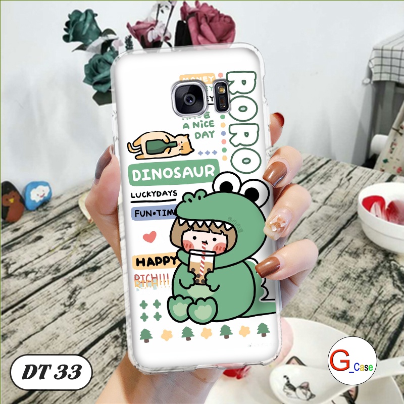 Ốp lưng điện thoại Samsung Galaxy S7 dẻo trong in hình