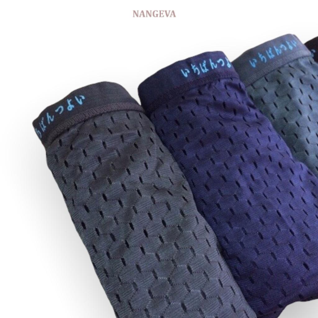 Combo 3 Quần đùi lót boxer Nhật thông hơi NANGEVA