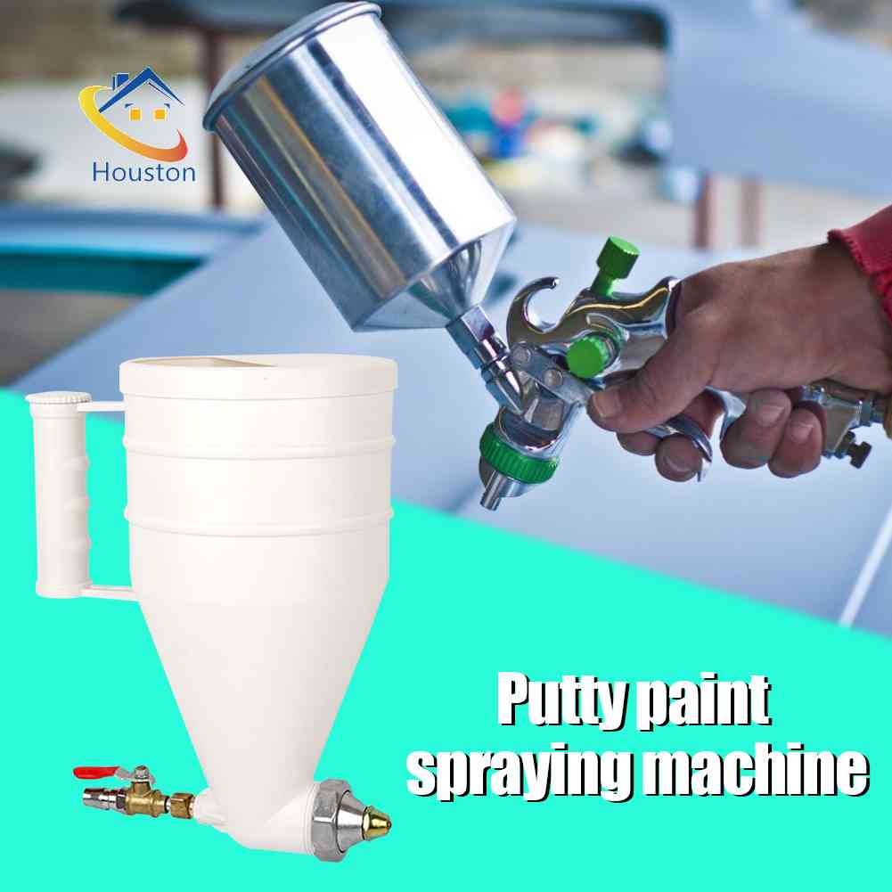 Súng Phun Sơn Tường / Xi Măng Bằng Cao Su Sơn Thật