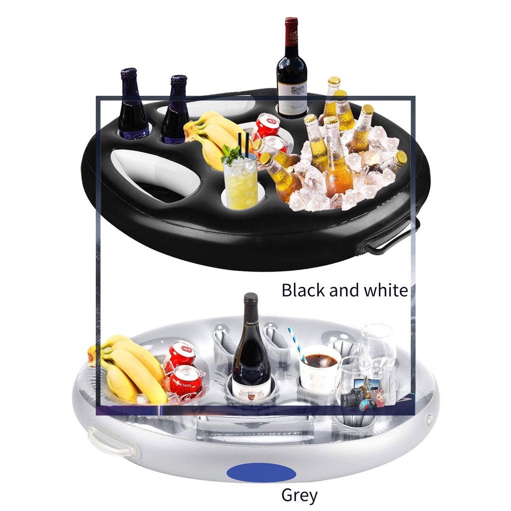 Khay Đựng Đồ Uống Nổi Trên Mặt Nước Cho Bữa Tiệc Hồ Bơi