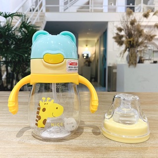 Bình nước Diller 2in 1(đầu ống hút+núm ti)