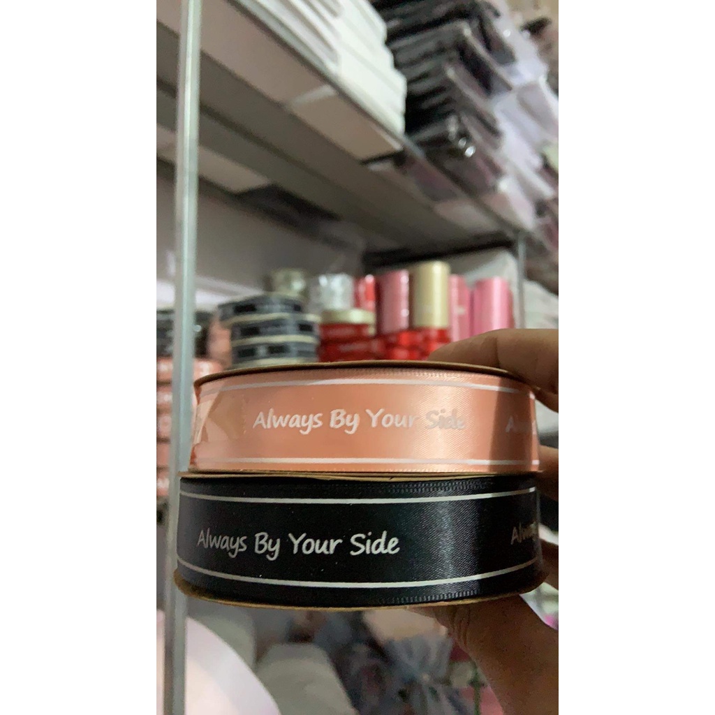 Duy băng 2,5 cm  dùng bó hoa gói quà tiện lợi