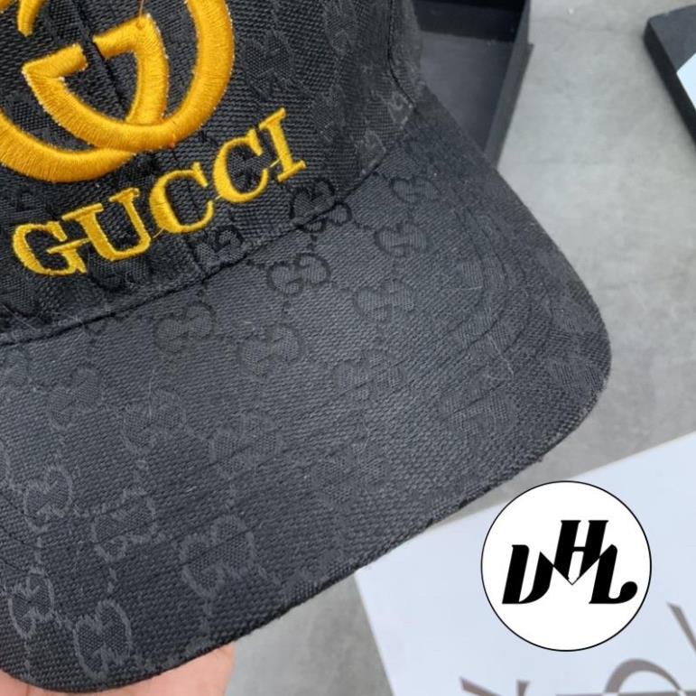 Mũ Lưỡi Trai Thêu in Hoạ Tiết GC Chữ Vàng Khoá Gài Giá Rẻ Thời Trang Nam Nữ