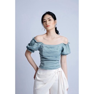 Quần ống rộng nơ