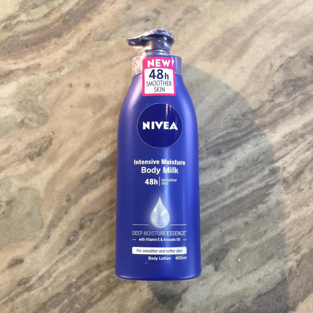 Sữa dưỡng thể tái tạo da Nivea Intensive Moisture Body Milk 400ml (Thái Lan)