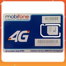 Sim trắng 4G Mobifone  loại tương thích với ios14 tư thay tại nhà ( wifi HDG )