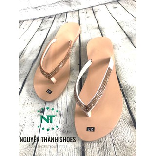 Dép kẹp quai mảnh nữ đính hạt