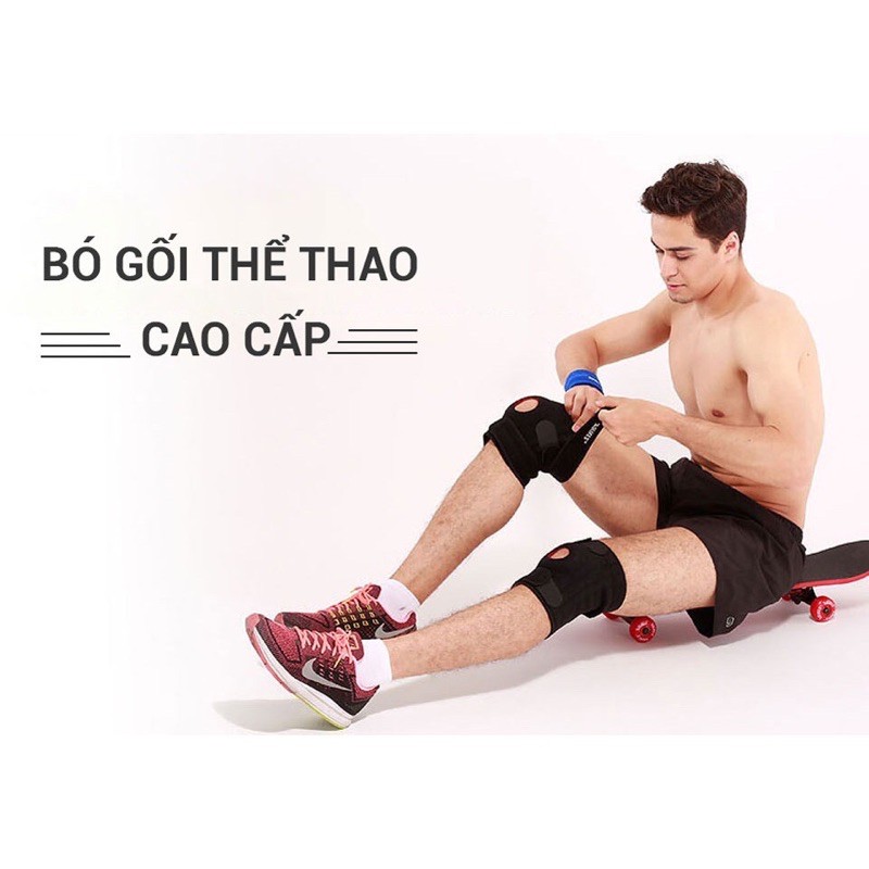 Băng gối Aolikes - Bó gối thể thao gym thể hình xe đạp leo núi